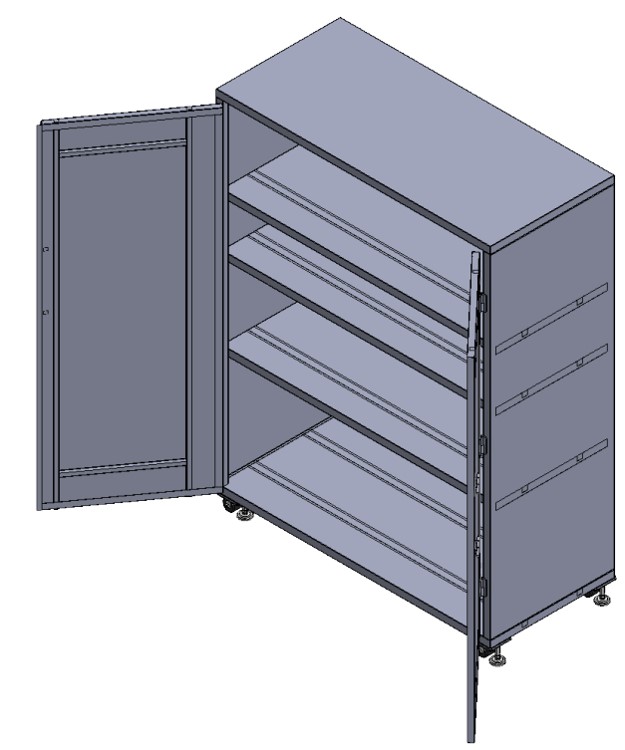 軌道式不鏽鋼櫃